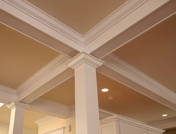 Advantages of baseboard and crown molding including clean finishes, expert craftsmanship, and custom trim in Moultrie, GA.
