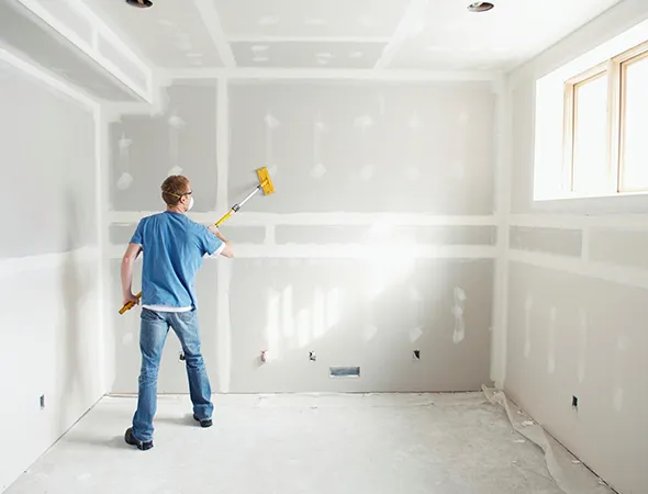 Smooth, flawless drywall sanding in Quitman, GA using modern tools and expert craftsmanship.